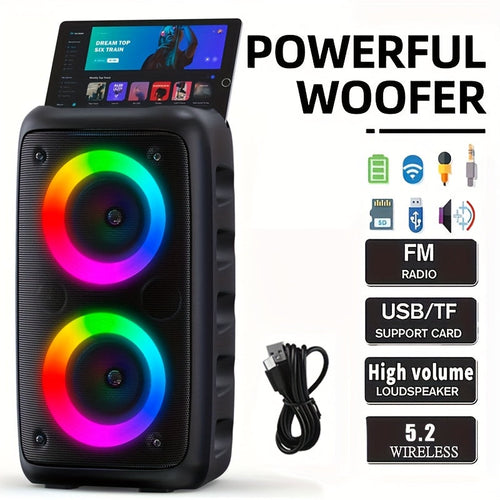 Altoparlante wireless grande con bassi profondi