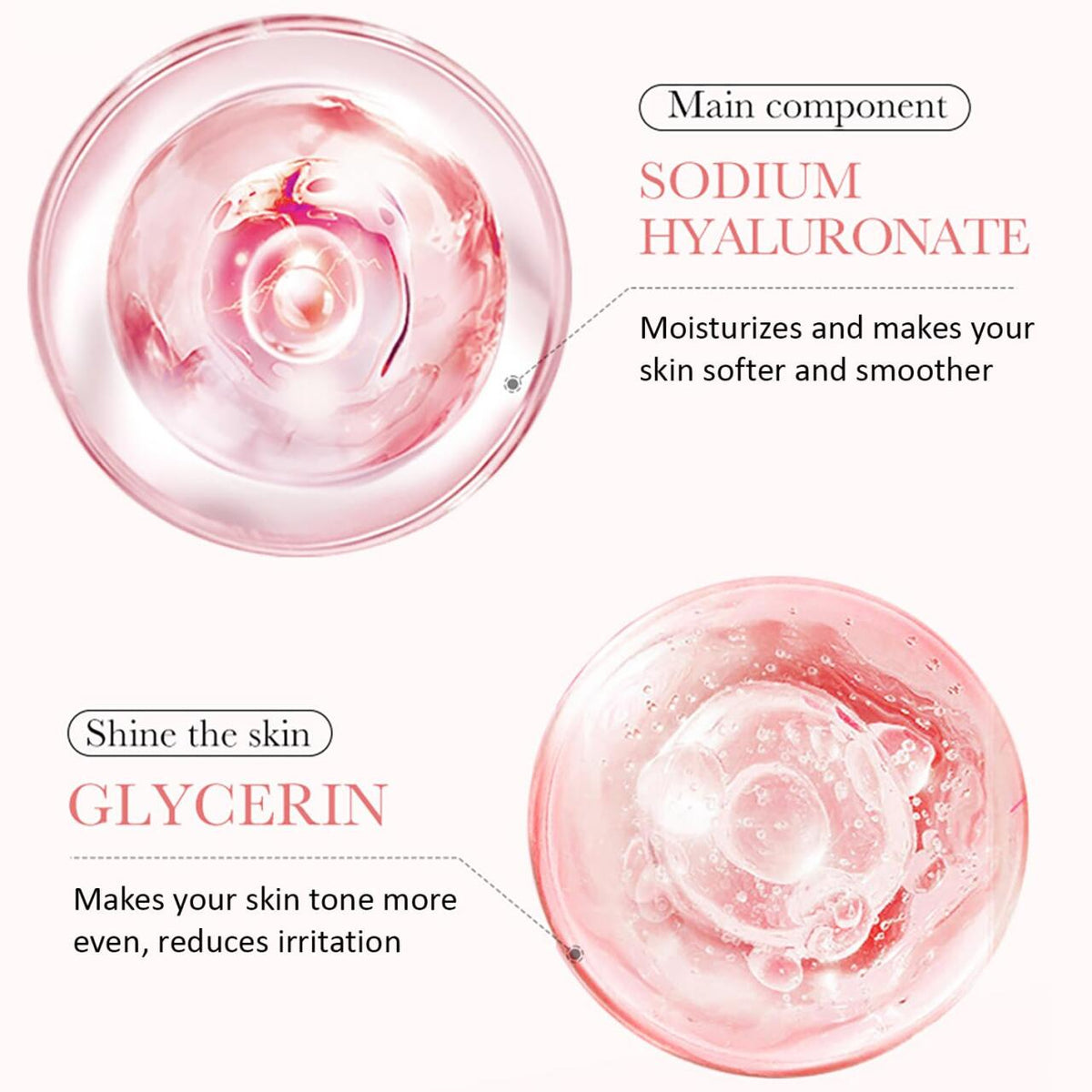 Esencia Facial de Rosa y Ácido Hialurónico – Hidratación Profunda, Luminosidad Natural y Nutrición en 30 ml