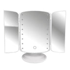 Espejo de Maquillaje Desplegable con Luz Led
