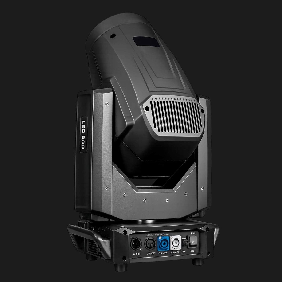 Cabeça móvel de iluminação LED F20 DMX/RDM de 300 W com prisma duplo