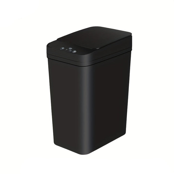Poubelle automatique de 10 litres à détecteur de proximité, noire