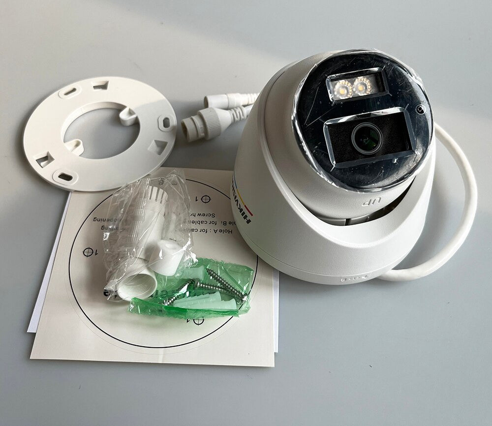 Hikvision ColorVu DS-2CD1347G2-LUF 4-MP-Kamera, MD 2.0-Erkennung, PoE, H.265+