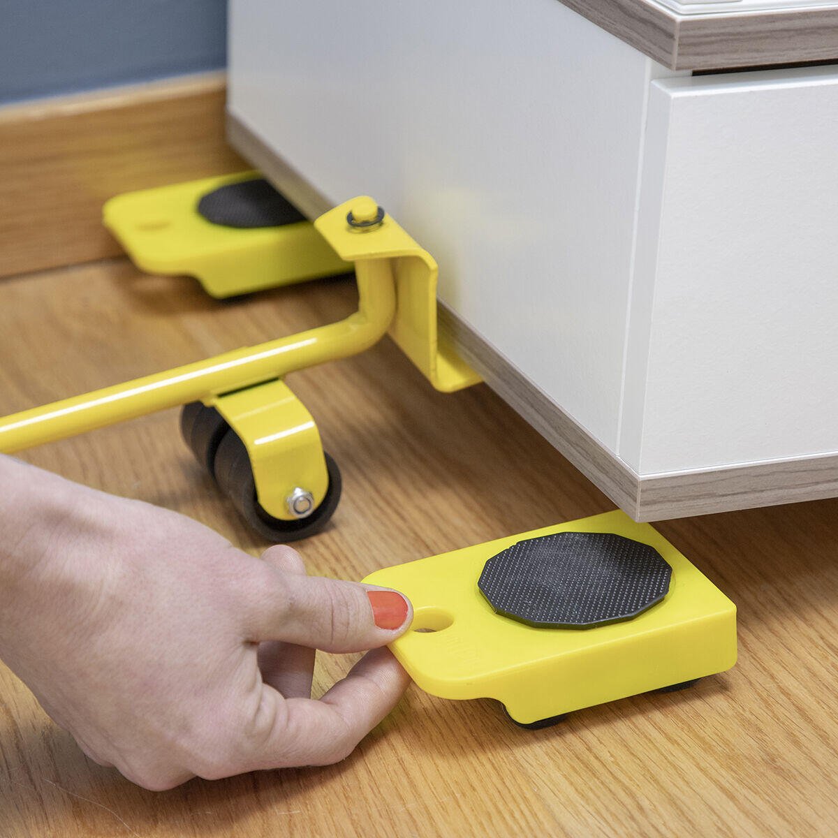 Herramienta de Elevación y Transporte HeavEasy InnovaGoods 5 Piezas | Mueve Muebles y Electrodomésticos sin Esfuerzo