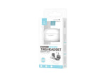 Techancy Auriculares Bluetooth TWS Wireless 5.4 KP2715 Microfone HD Toque inteligente USB C para Android iPhone Branco-3