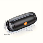 Wireless Speaker Dual Subwoofer Home Car-3