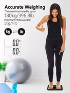 Smart Body Fat Bathroom Digital Scale-3
