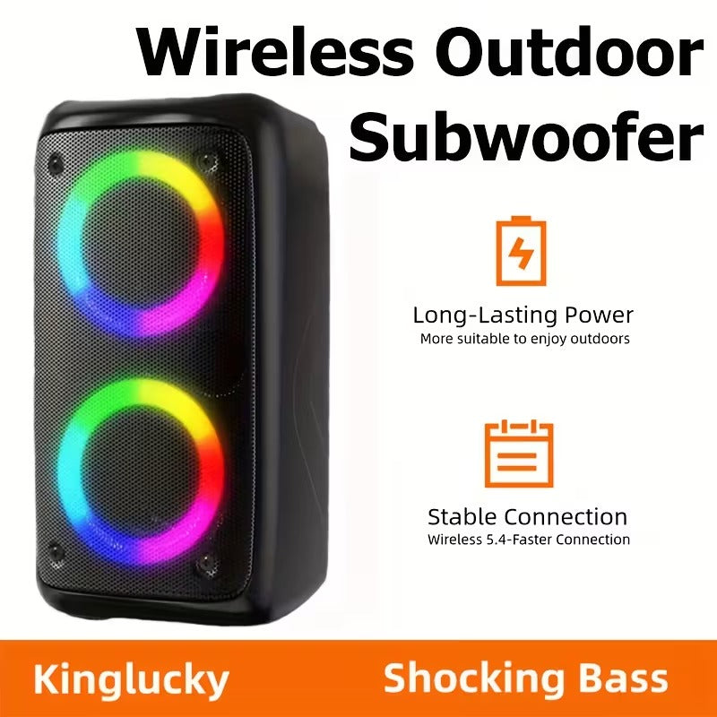 Large Wireless Speaker with Deep Bass-3
