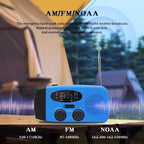Emergency Flashlight Radio with Power Bank-3