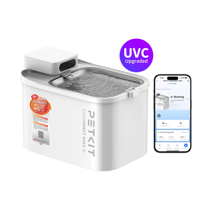 PETKIT EVERSWEET MAX 2 (UVC) fonte de água para animais