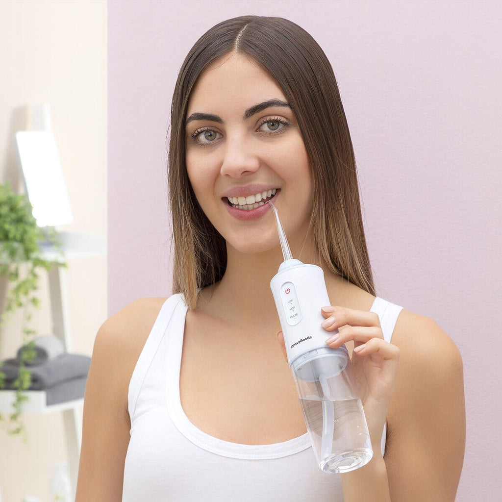 Irrigador Dental Recargable Portátil Denter para Limpieza Bucal Profunda