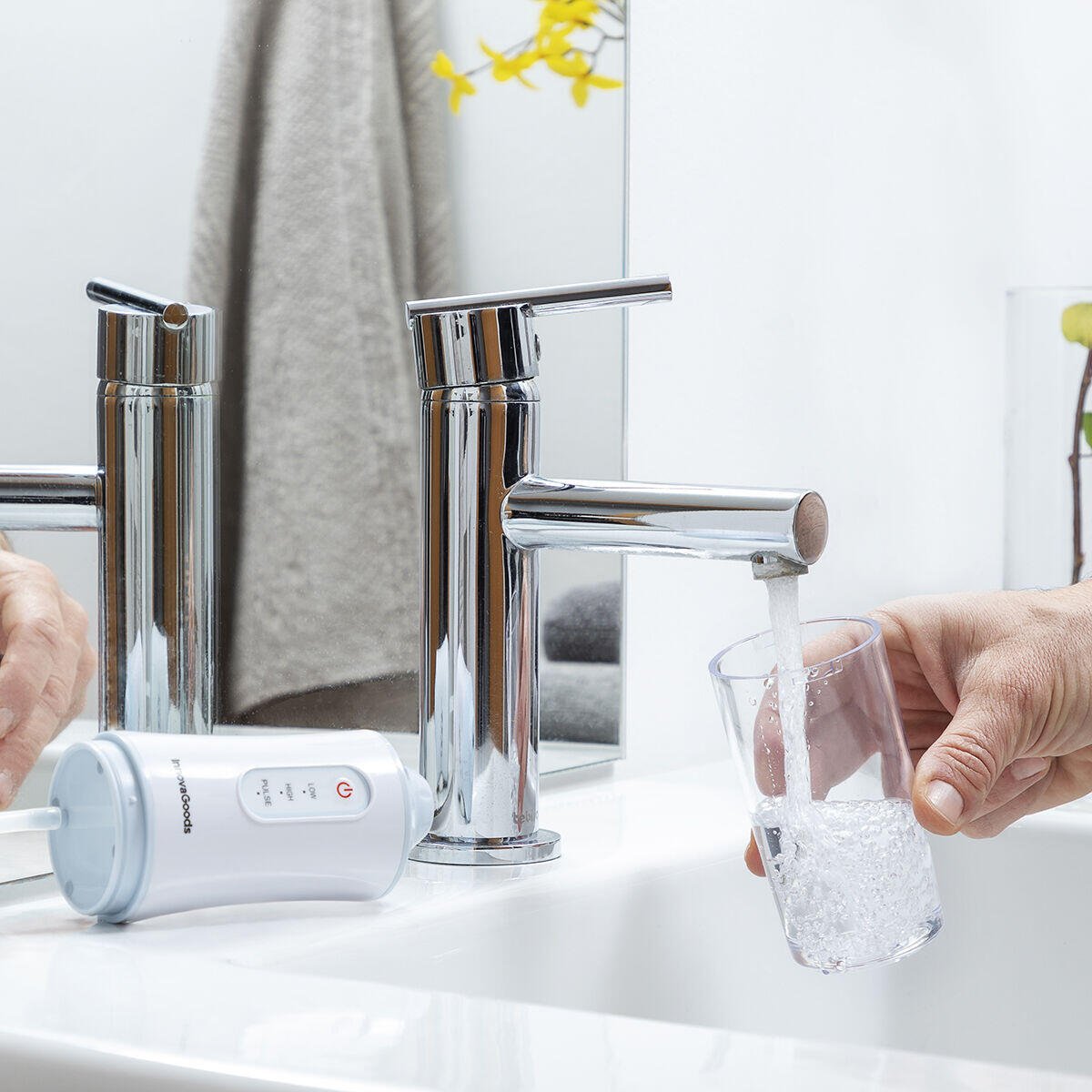 Irrigador Dental Recargable Portátil Denter para Limpieza Bucal Profunda