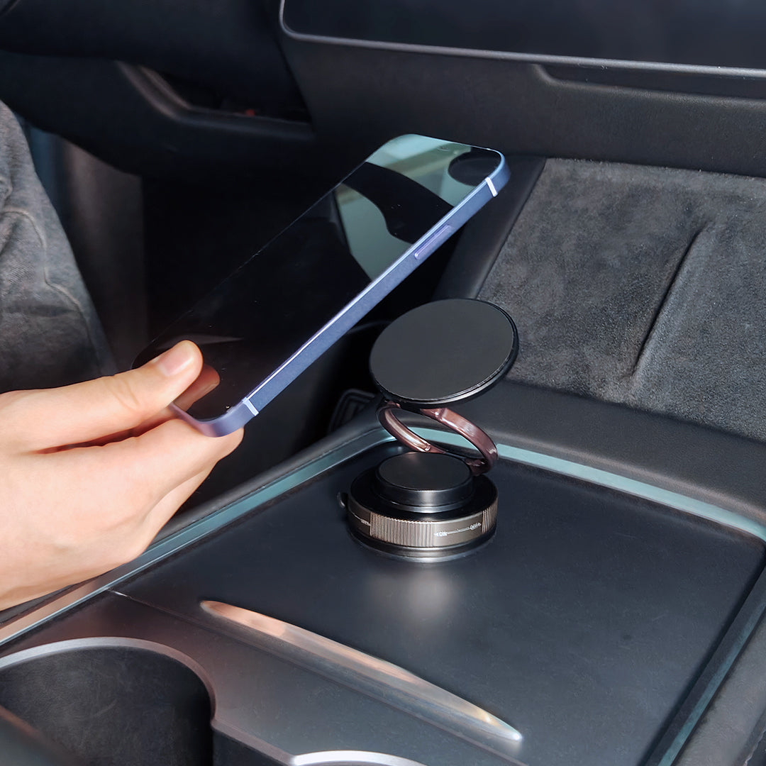 Support magnétique à ventouse Jabees MagMount Flex, rotation 360°