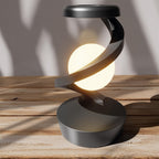 Lámpara Luna Levitante 3D LED con Carga Inalámbrica
