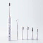 Kit de Limpieza Dental Eléctrico Completo para Uso Familiar y Viajes