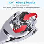 Llave de Tubo Universal 48 en 1 – Herramienta Multifuncional Ajustable 360°