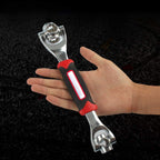 Llave de Tubo Universal 48 en 1 – Herramienta Multifuncional Ajustable 360°
