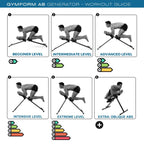 Máquina de Ejercicios para Casa GYMFORM AB GENERATOR – Cardio y Tonificación