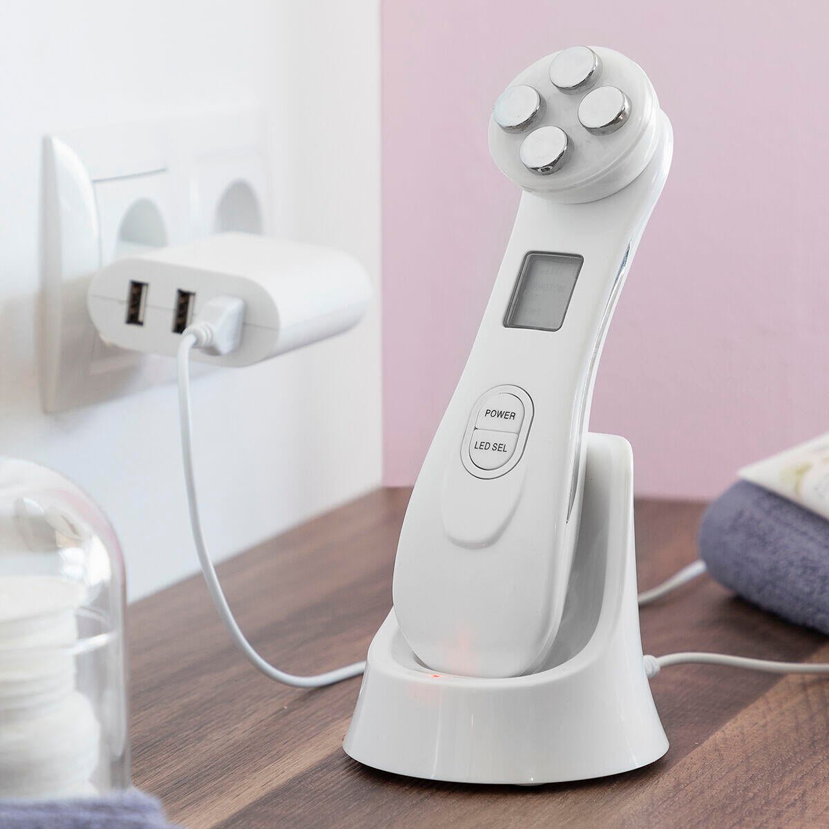 Masajeador Facial, piel radiante y rejuvenecida