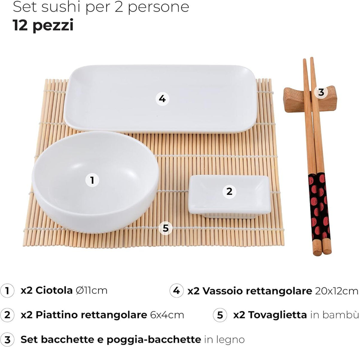 Masterpro Set sushi
