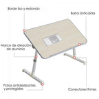 MESA PARA PORTATILES CON VENTILADOR