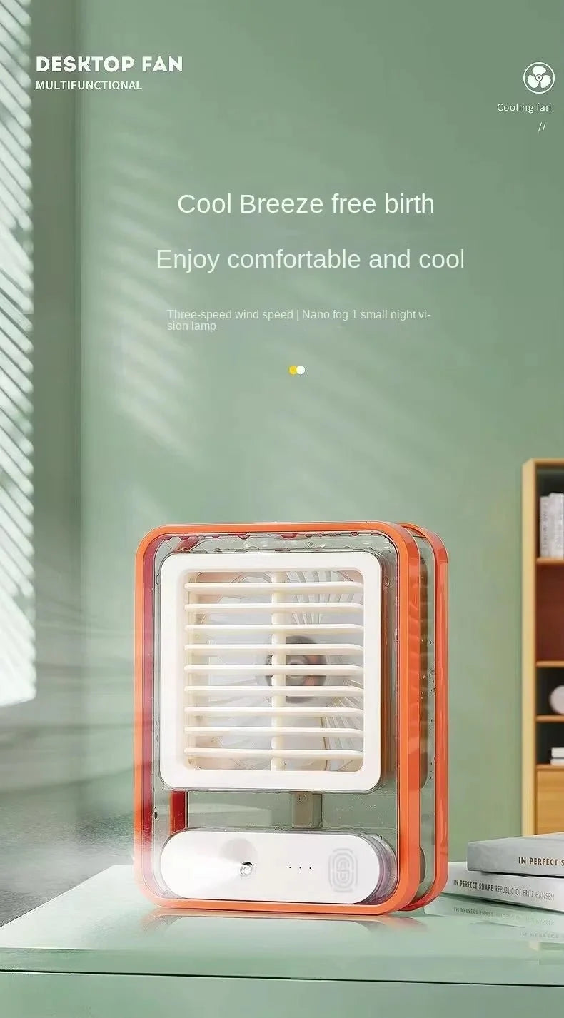 Mini aire acondicionado ventilador