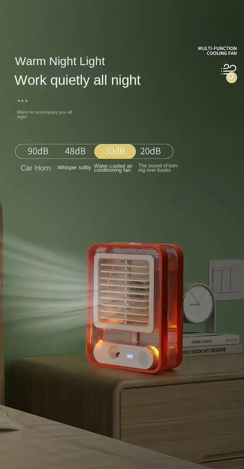 Mini aire acondicionado ventilador