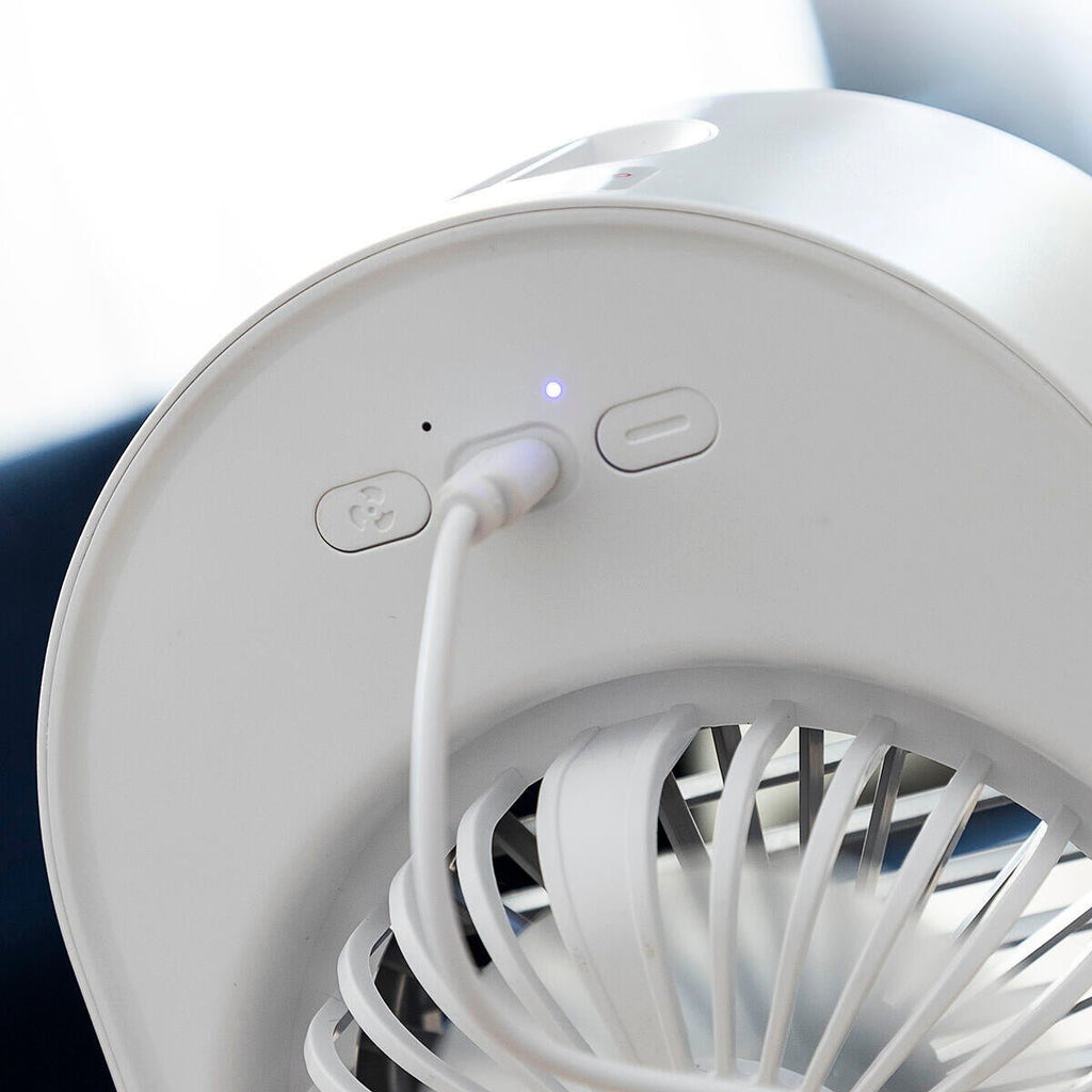 Mini Climatizador Humidificador por Ultrasonidos con LED Koolizer
