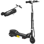 Trottinette électrique pliante pour enfant de +7ans, 120W Vitesse max 12km/h, 74x36x82,5-92,5 cm Noir-0