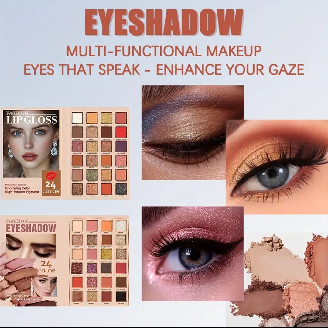 Paleta COCO URBAN Todo en Uno | Rostro, Ojos y Labios | Uso Diario y Regalo