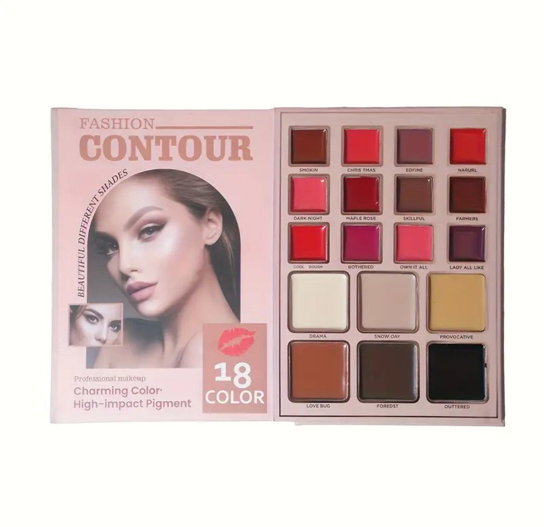 Paleta COCO URBAN Todo en Uno | Rostro, Ojos y Labios | Uso Diario y Regalo