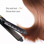 Plancha de pelo con vapor