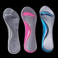 Plantillas Transparentes de Masaje Nitouy Gel Pads Arch Metatarsal Support