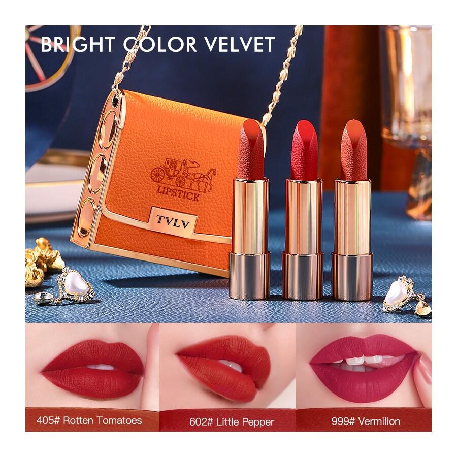 Set de Labiales Velvet Mate TVLV (3 Unidades)