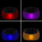 Sillón Hinchable LED Multicolor + Mando | InnovaGoods