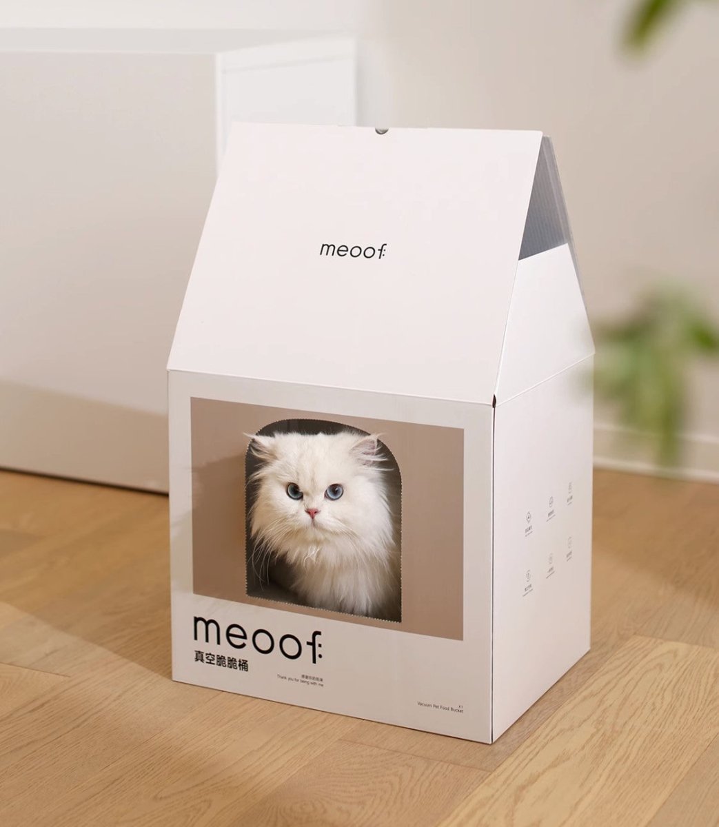 Contenitore sottovuoto intelligente per conservare il cibo per animali domestici