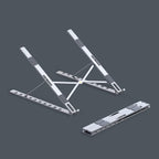Soporte Ergonómico Plegable para Portátil y Tablet de Aluminio – Ajustable, Resistente y Antideslizante
