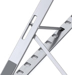 Soporte Ergonómico Plegable para Portátil y Tablet de Aluminio – Ajustable, Resistente y Antideslizante