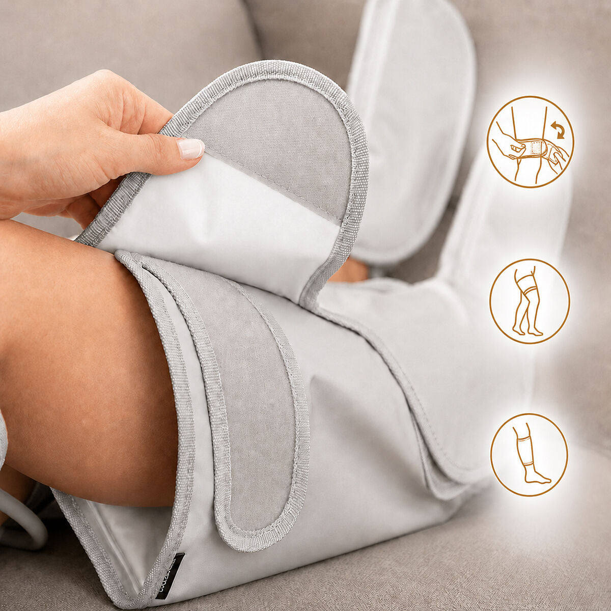 Air compression leg massager Maspres InnovaGoods