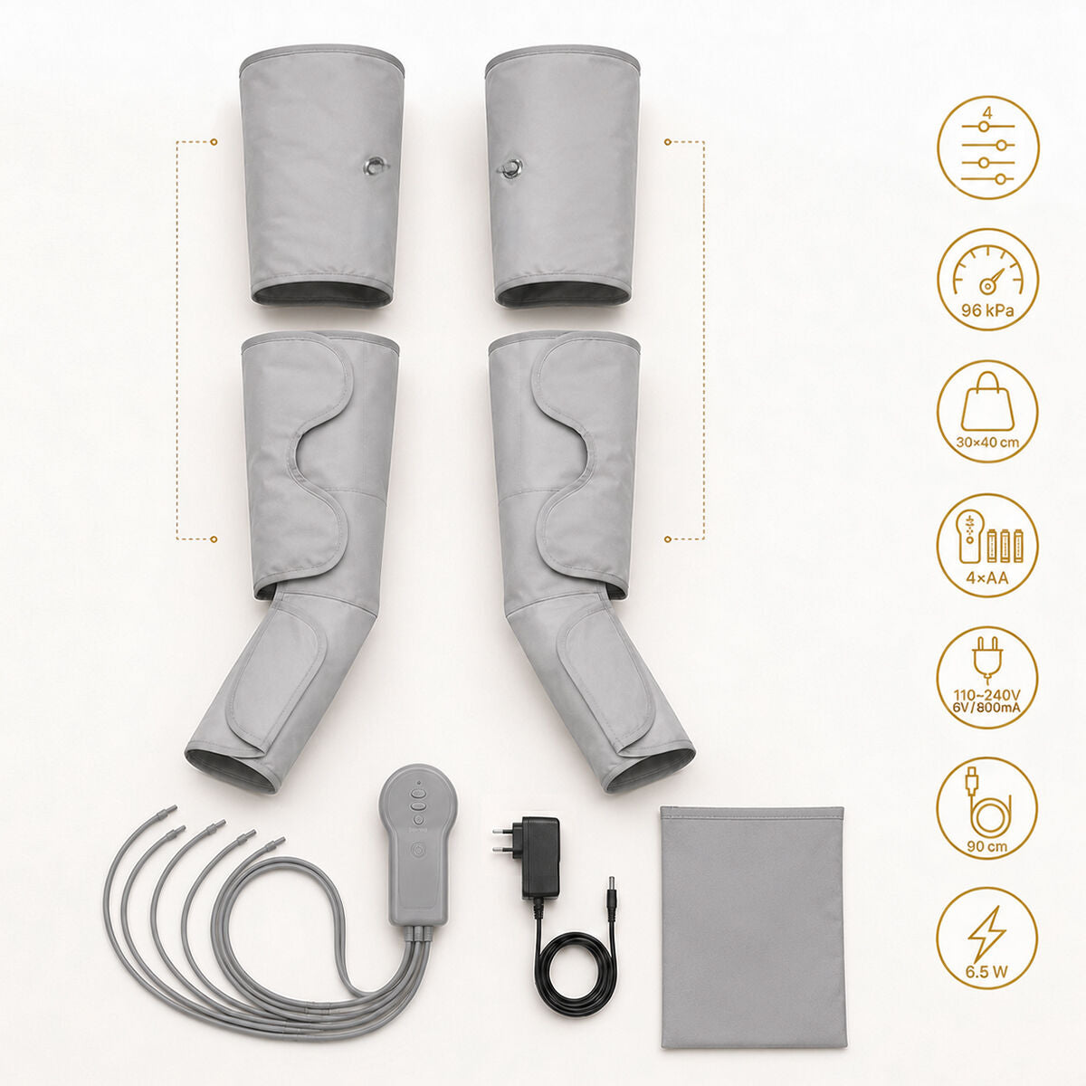 Air compression leg massager Maspres InnovaGoods