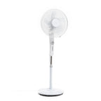 Ventilador de Pie Silencioso 45W con Temporizador Freshinn Blanco