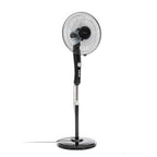 Ventilador de Pie Silencioso 45W con Temporizador Freshinn Negro